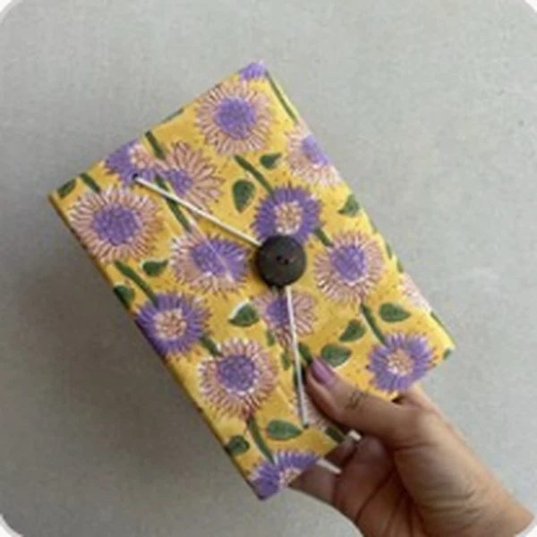 Sunflower Purple, Yellow with purple floral