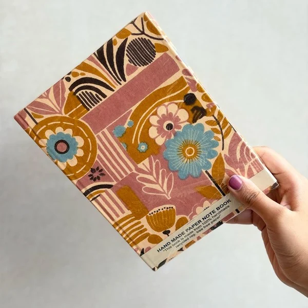 Copper Bloom, Rust/copper mixed floral